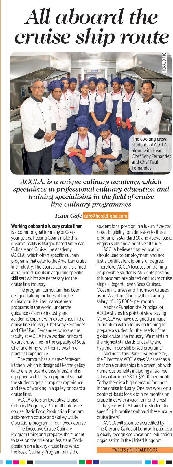 Culinary academy chef jobs abroad cruise ship jobs